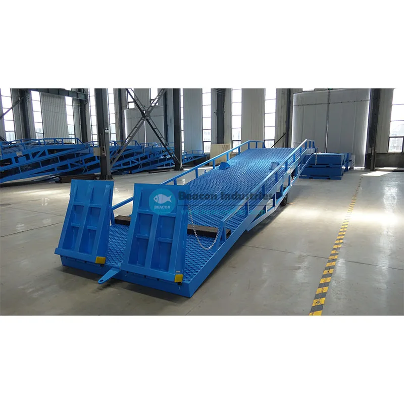 High Quality Loading Equipment 8Ton 12Ton Truck Dock Leveler Price Hydraulic Warehouse Mobile Container Dock Loading Ramp