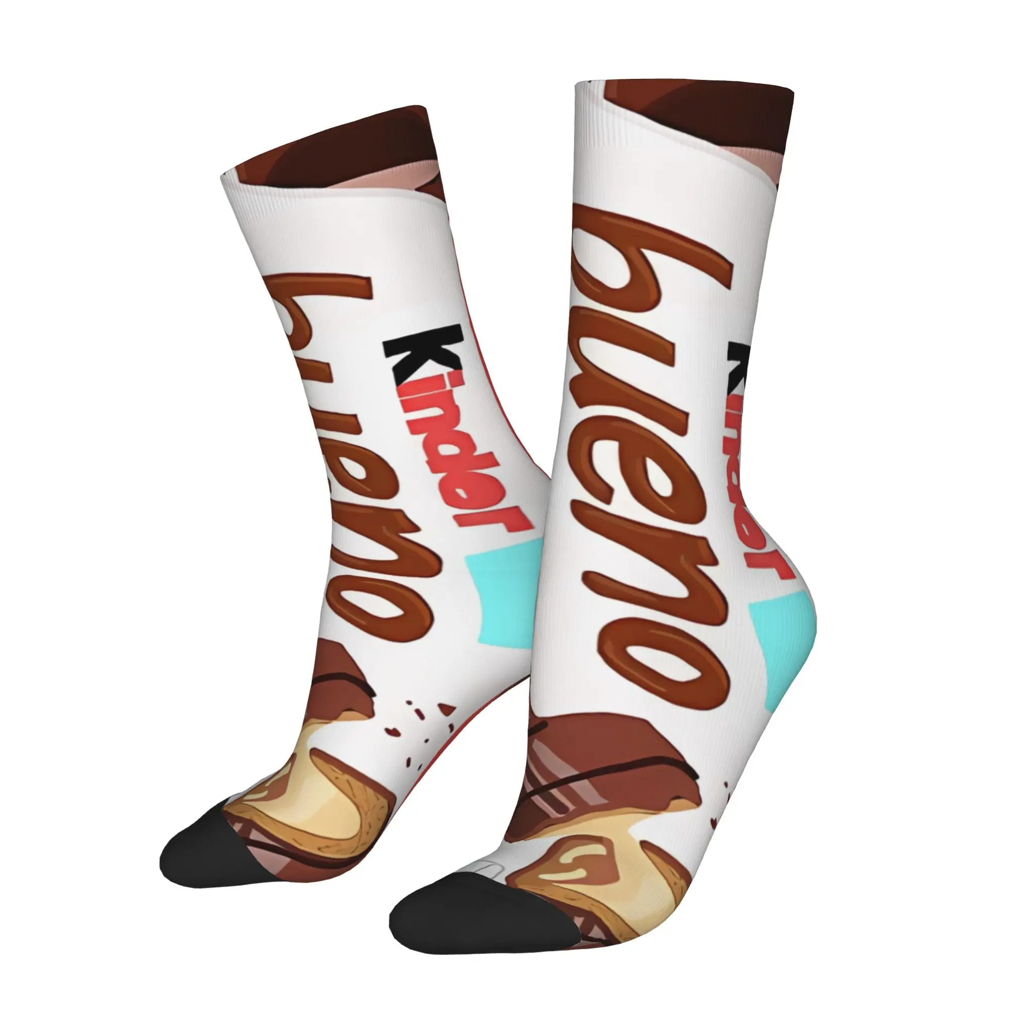 

Funny Sock Kinder Kinder Bueno 1 Hip Hop Quality Pattern Printed Men Crew Socks Novelty Men's Socks