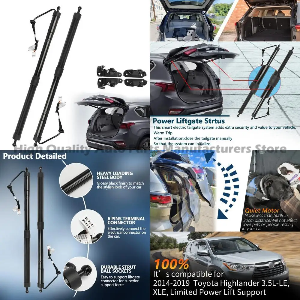 

For Toyota Highlander 2014-2019 Aftermarket Lift Kit Auto Electric Tailgate Strut 68910-09130 68910-09120 6891009130 6891009120