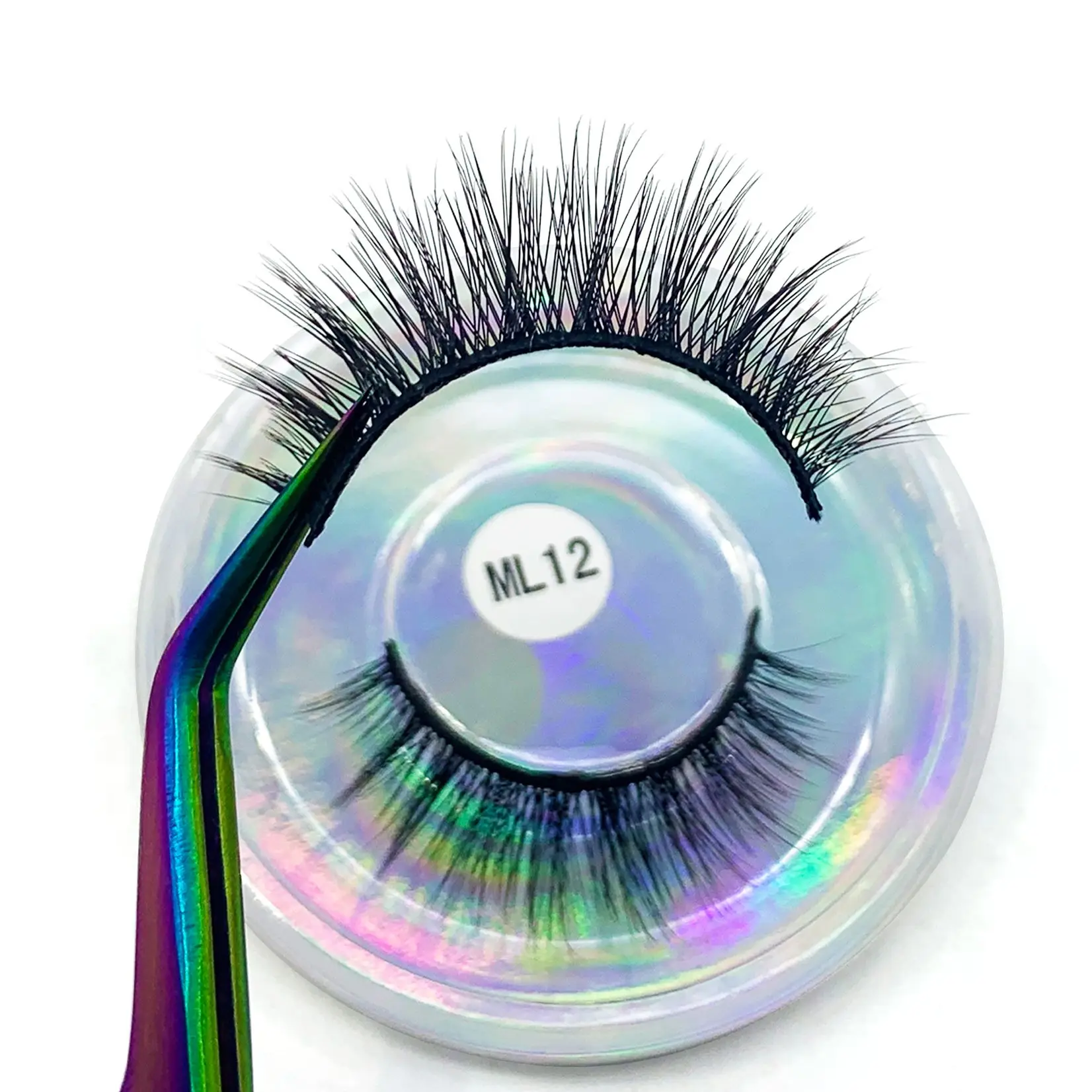 200pcs Fake Eyelashes 6D Fluffy Mink Lashes Bulk Wholesale Make-up for women False Eyelashes Makeup faux cils maquillaje