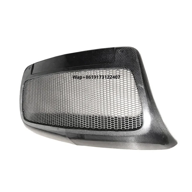 

For Continental GT OEM Style Carbon Fiber Front Grille With Mesh