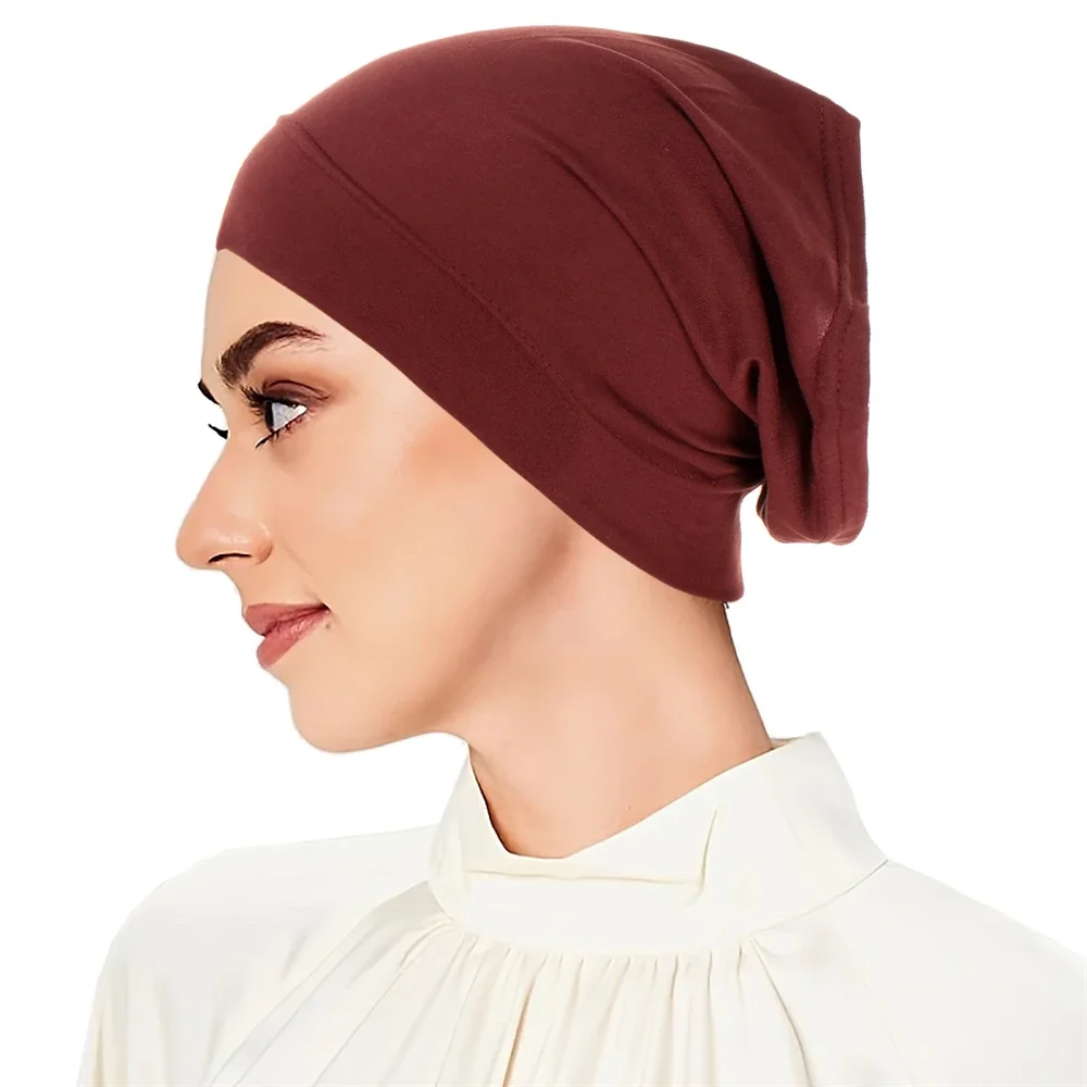 Hijab du Ramadan pour Femme Musulmane, Couvre-Tête, Bonnet Instantané, Turban Nik, Chapeau Ninja, Sous-Écharpe, Tubr Sophia