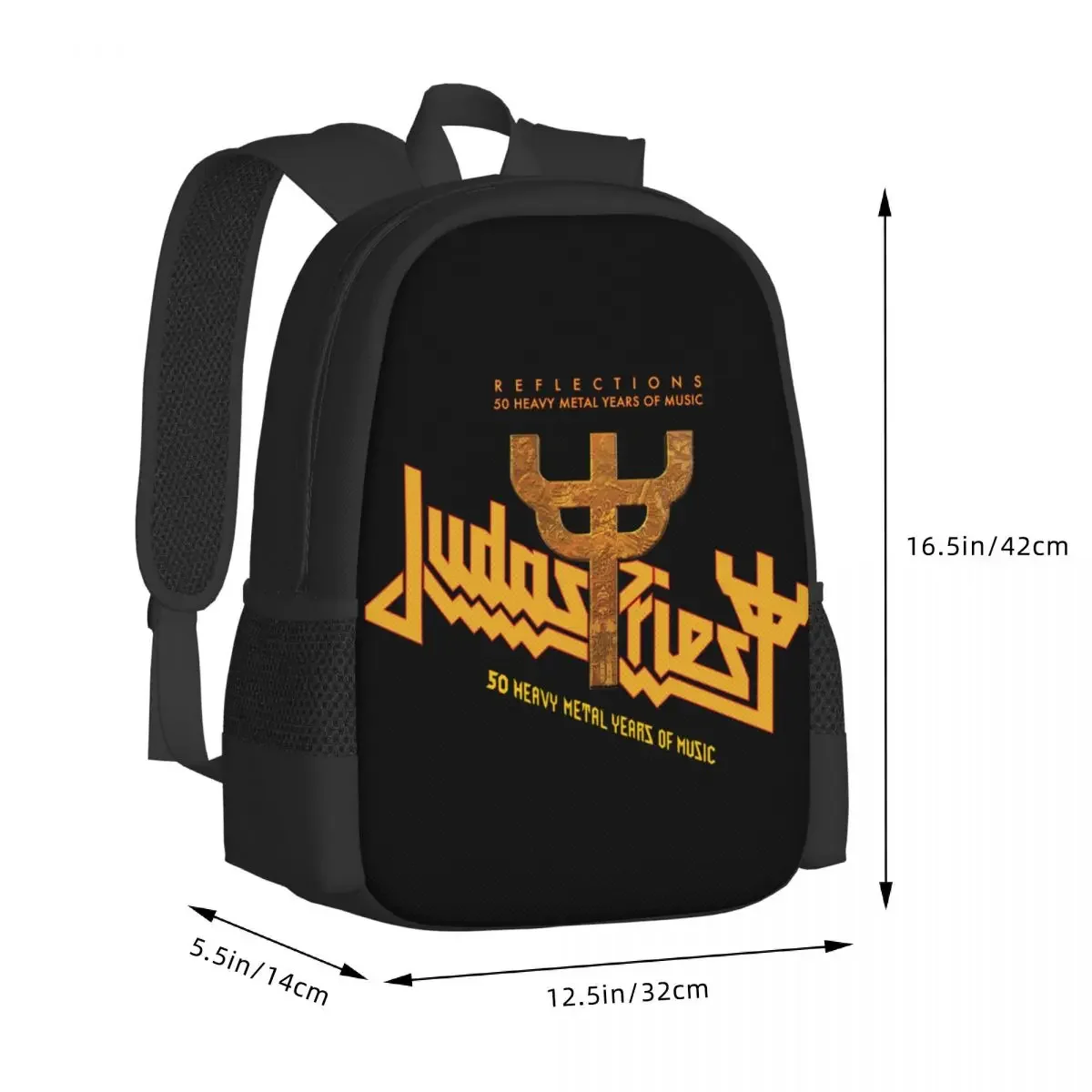 حقيبة ظهر للكمبيوتر المحمول للسفر من Judas Priest، حقيبة كمبيوتر مدرسية للأعمال والكلية هدية للرجال والنساء