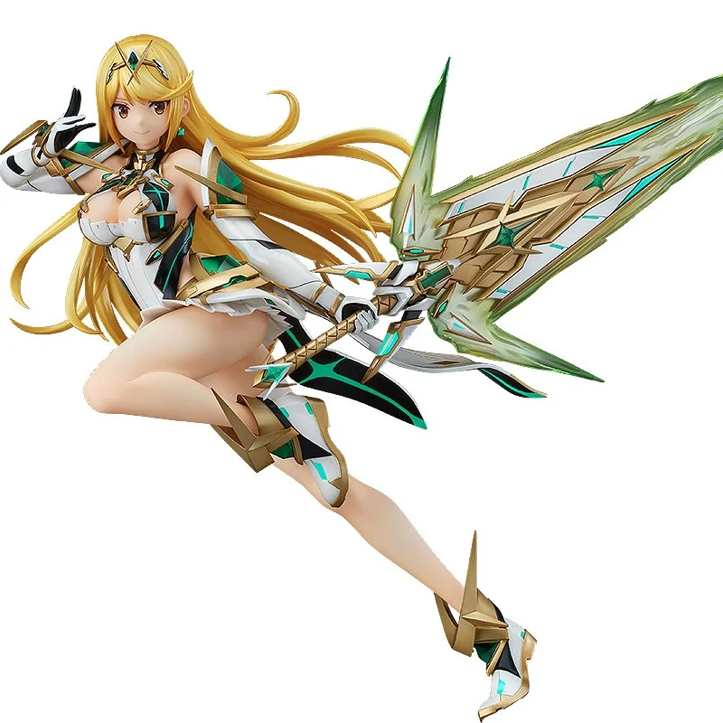 20CM PVC Xenoblade Chronicles 2 Mythra Pyra Peripherals Action Figures Toy Model Desktop Ornament Birthday Gift view 4