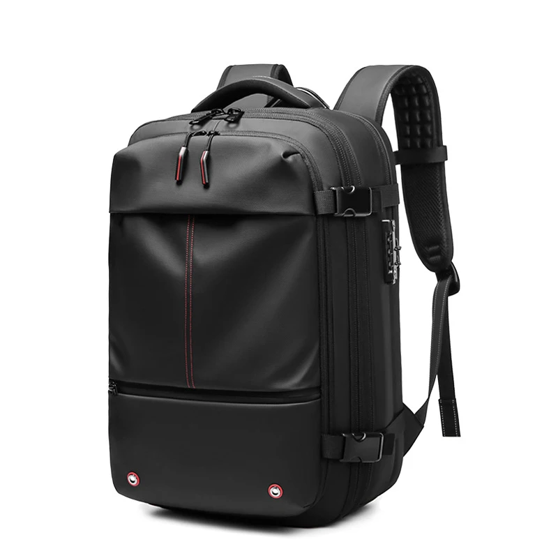 Men Travel Backpack Vacuum Compression 17 inch Laptop Backpack Business Large Capacity school Backpack Expanded Hiking backpack
