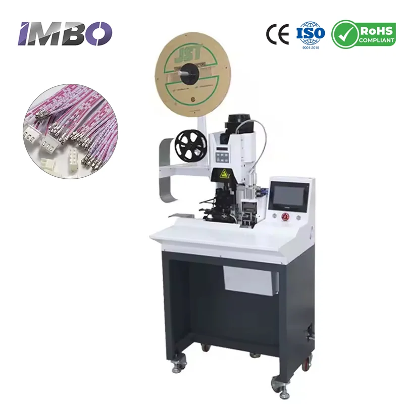 Multi-Core Sheathing Crimping Machine Cable Stripping and Crimping Machine Double-Ended Terminal Crimping Machine