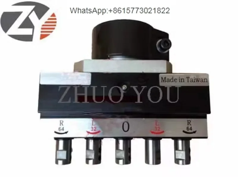 Drill package with five holes spaced 32 times in a straight line, drill package head, woodworking machinery accessories