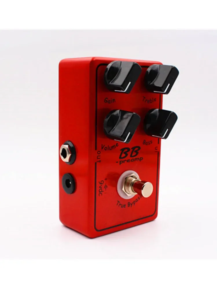 جيتار كهربائي يدوي قطعة واحدة مؤثر المرحلة الأمامية تضخيم الزائد انتهازي الاستنساخ Xotic BB Preamp