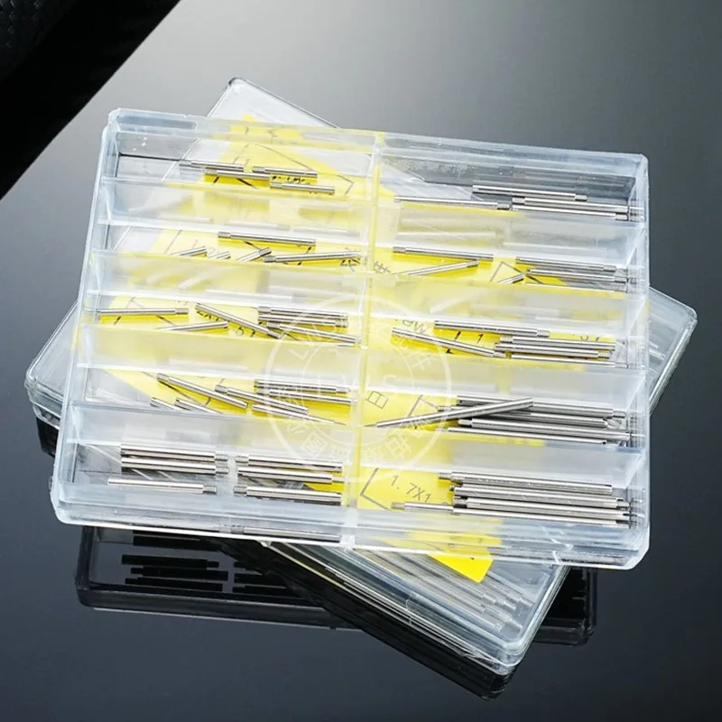 100 pezzi vari dimensioni del cinturino dell'orologio in acciaio viti sezioni del cinturino strumento per viti tipi misti decorazione deluxe vite biella