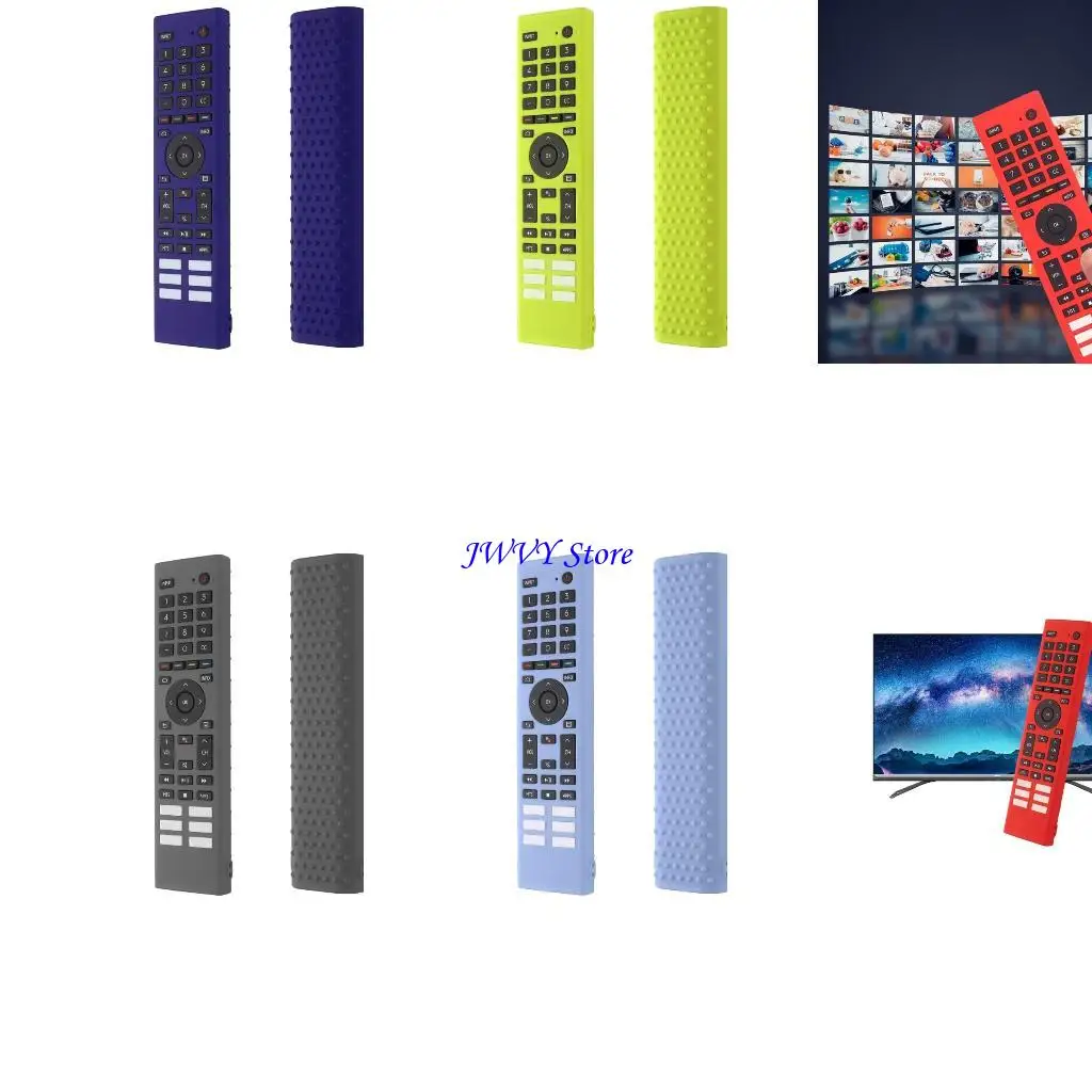 573A Silicone Shell Anti-slip Cover for ERF3W80H ERF3Y80H ZDA205M Remote Impact-proof