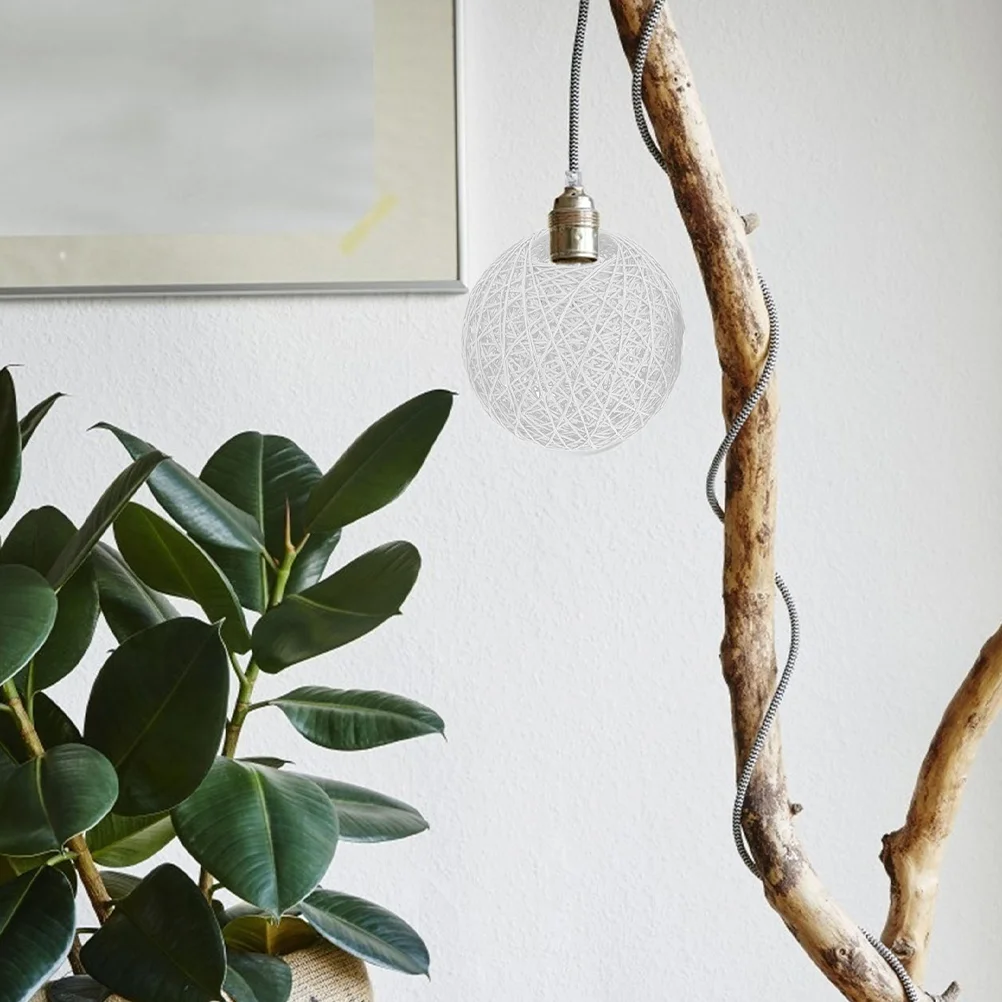 Rotan lampenkap Boho Decor lampen katoen linnen mand lichtpunt geweven lampenkappen