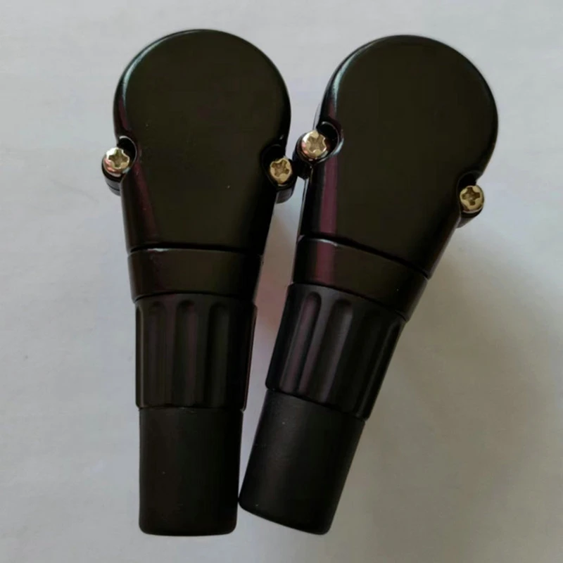 BAAG-3 Pin Right Angle XLR Connector Male Female XLR 3Pin Socket Microphone Plug Audio Cable Amplificador De Audio