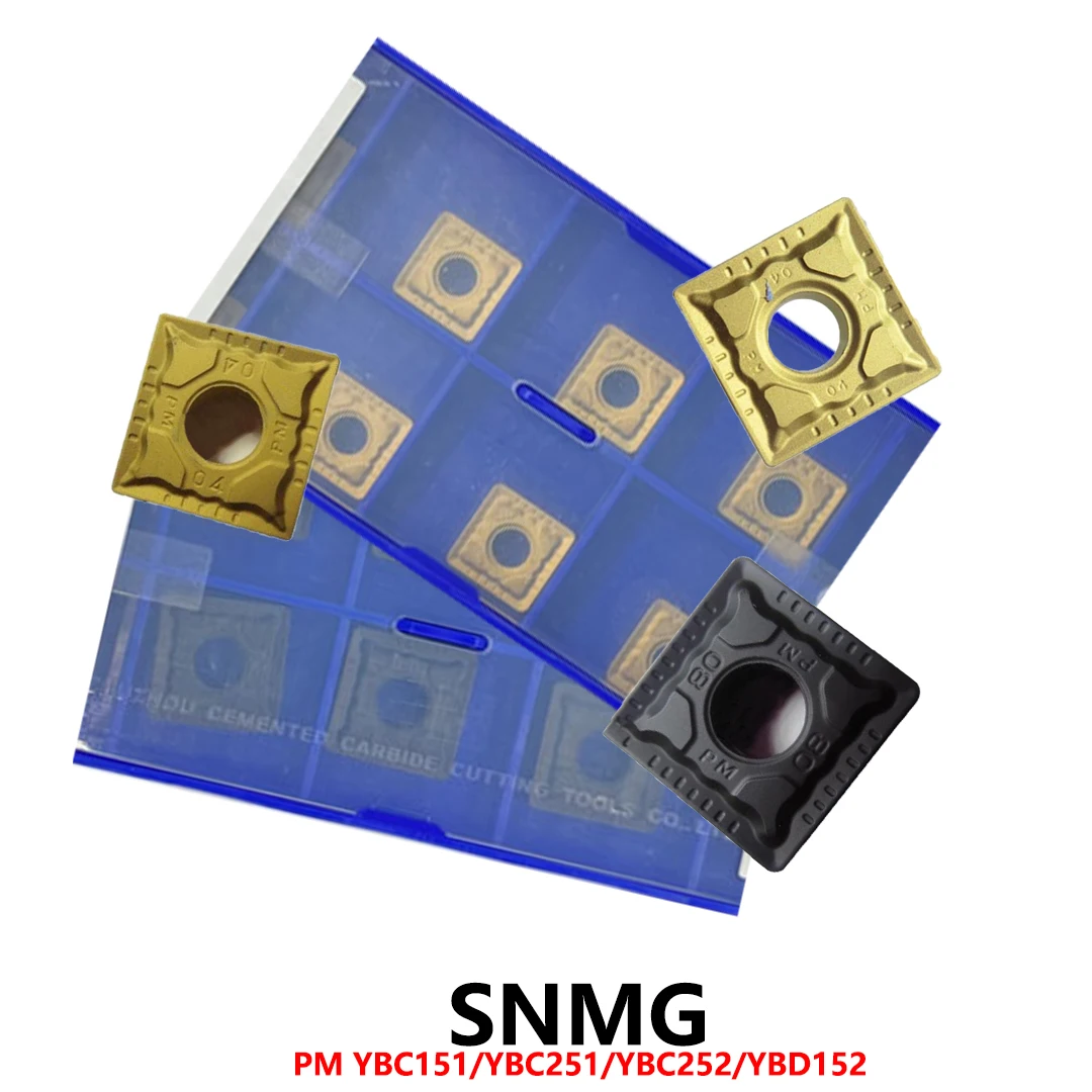 

Оригинальный SNMG 120408 SNMG150612 SNMG090304 SNMG090308 SNMG120404 SNMG120412 SNMG120416 PM YBC251 YBD152 Твердосплавные вставки Инструменты