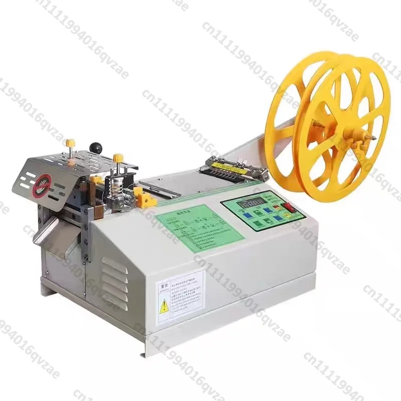 Computer Hot and Cold Tape Cutting Machine Automatic Zipper Velcro Ribbon Cutting Machine Elastic Belt Trademark Cutting Machine