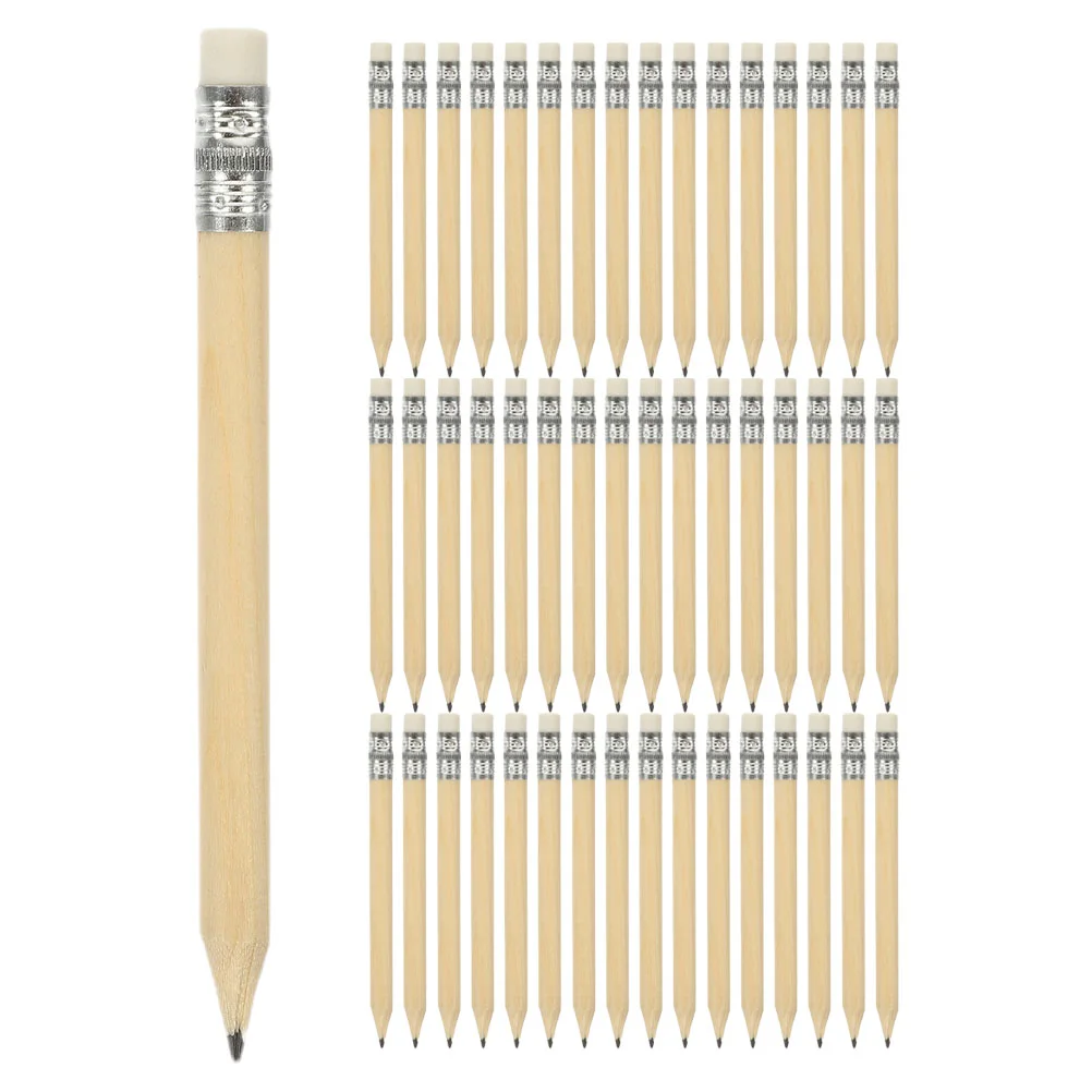 100 Pcs Short Pencil Pencils Bulk for Painting Multi-function Lightweight Writing Handheld Drawing Sketching Electric Sharpener