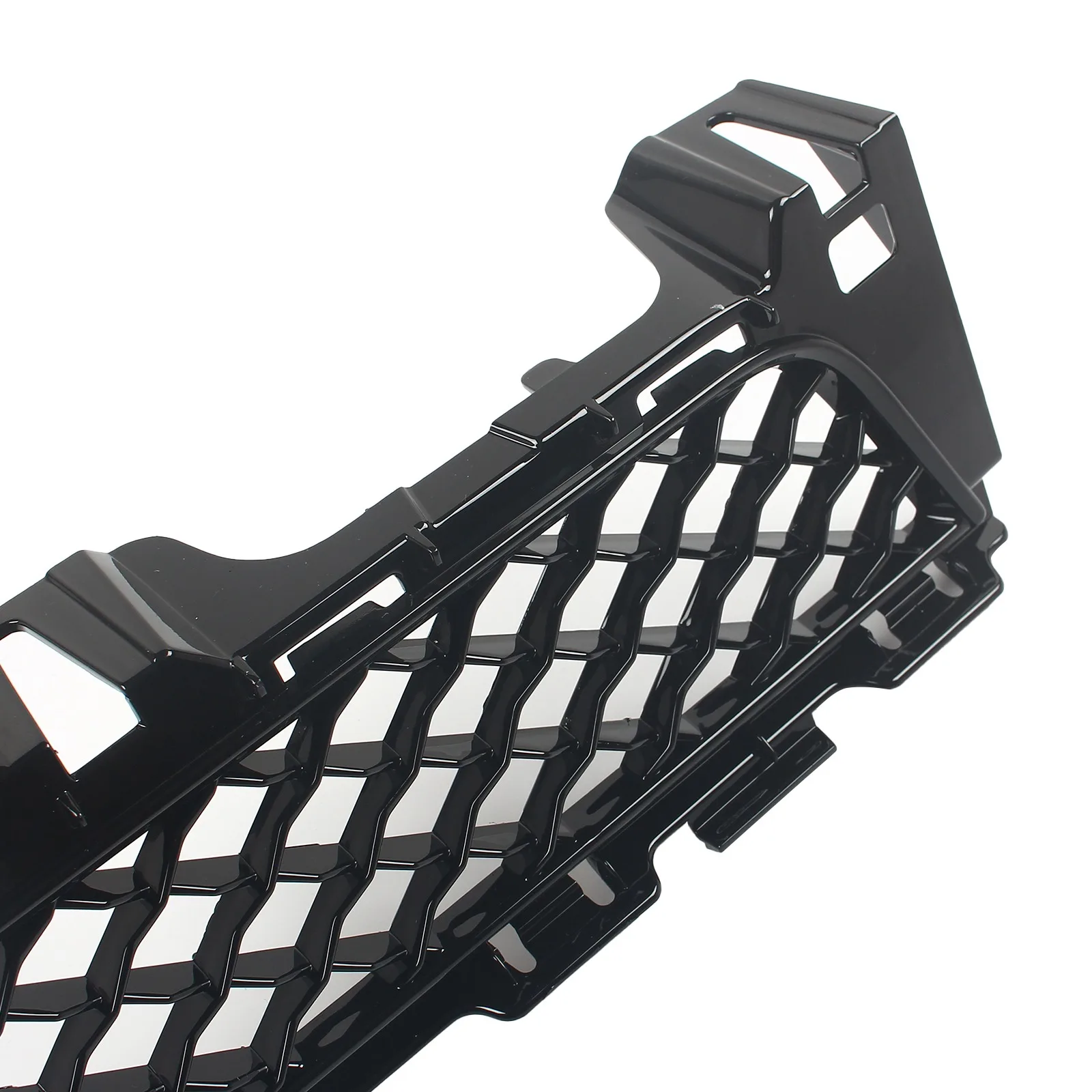 شبكة المصد الأمامي السفلي مناسبة لسيارة جاكوار XJ 2010-2015 C2D23093، أسود