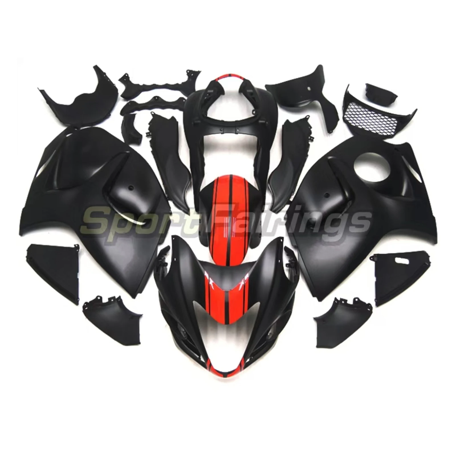 For Suzuki Hayabusa GSX1300R 2008 - 2018 Motorcycle Accessories Bodywork Set Injection ABS Plastics Full Fairings Kit