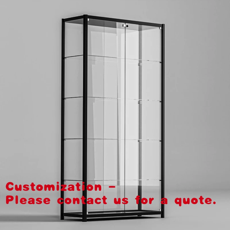 

Изготовленная на заказ алюминиевая витрина KEWAY с закаленным стеклом, дизайн для индивидуального заказа, горячая распродажа