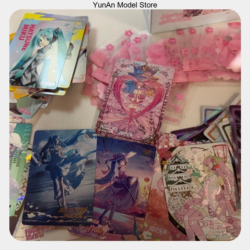 Kayou Official Genuine Card Collection Card Hatsune Miku First Saw The 5th Series Cartoon Collection Card Package Card Souvenir