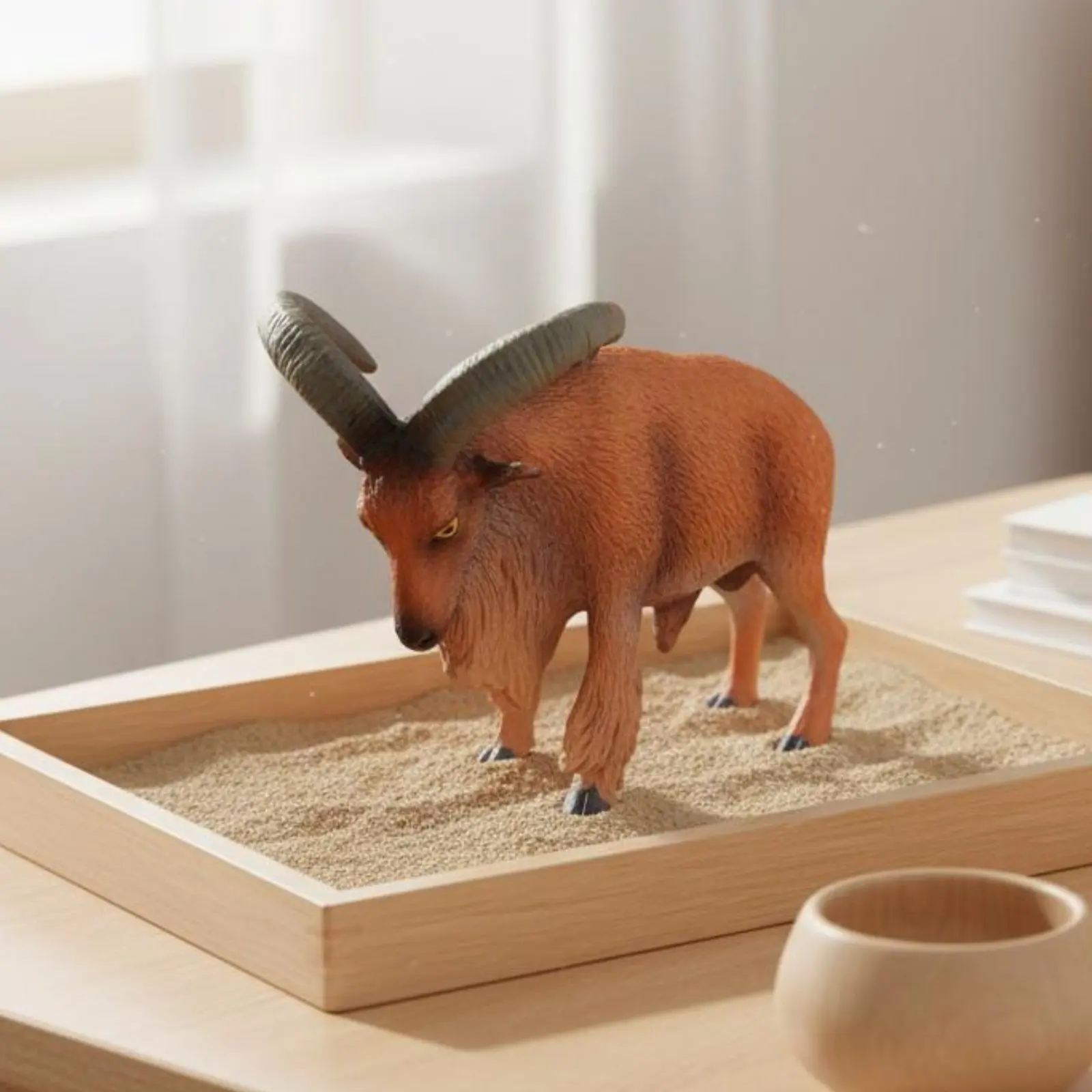 

Realistic Creature Toy Educational Wildlife Creature Model Hippopotamus Figure Long-Lasting Realistic Hippo Model Collectible