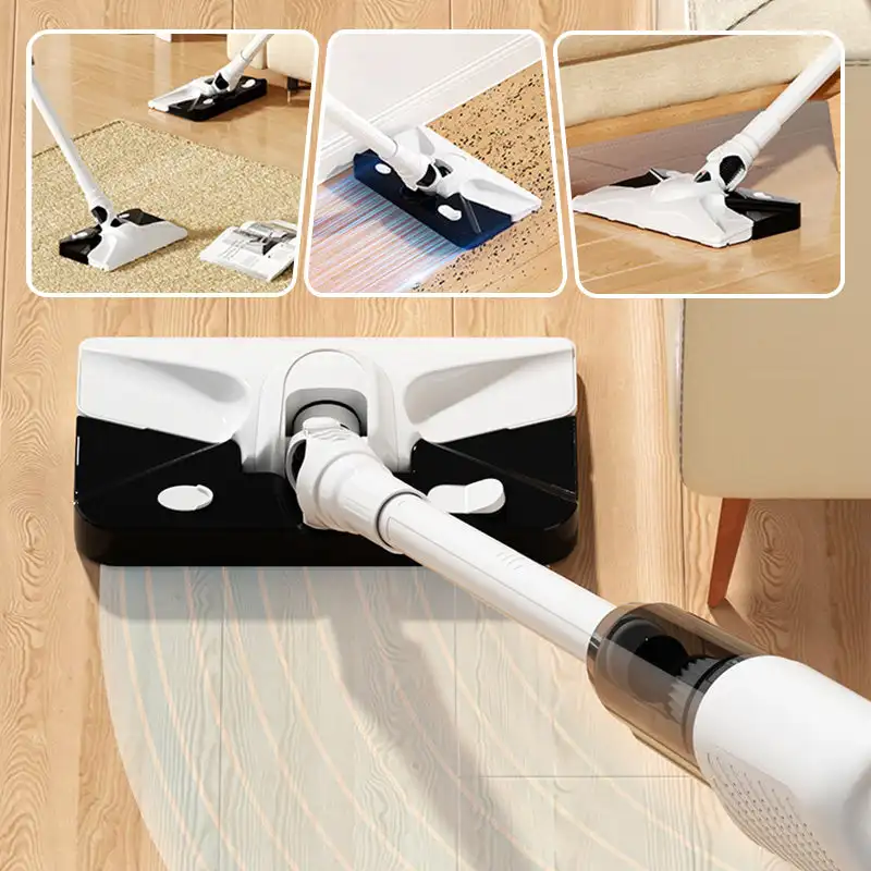 

Cordless Self-Standing Handheld Vacuum Cleaner 2-in-1 Rechargeable Wet Mopping & Vacuuming Powerful Wireless Cleaning Machine