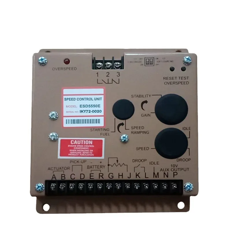 

ESD5550E Speed Control Board, Diesel Generator Speed Controller, Generator Set DC Electronic Speed Controller