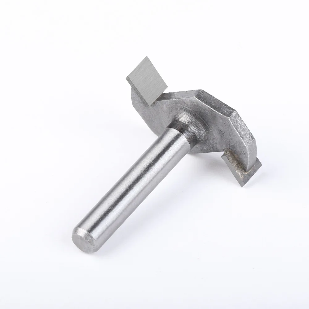 목공 T-슬롯 밀링 커터용 라우터 비트, 목재 조각, 1/4 인치 6.35mm 생크 밀링 커터, 1PC