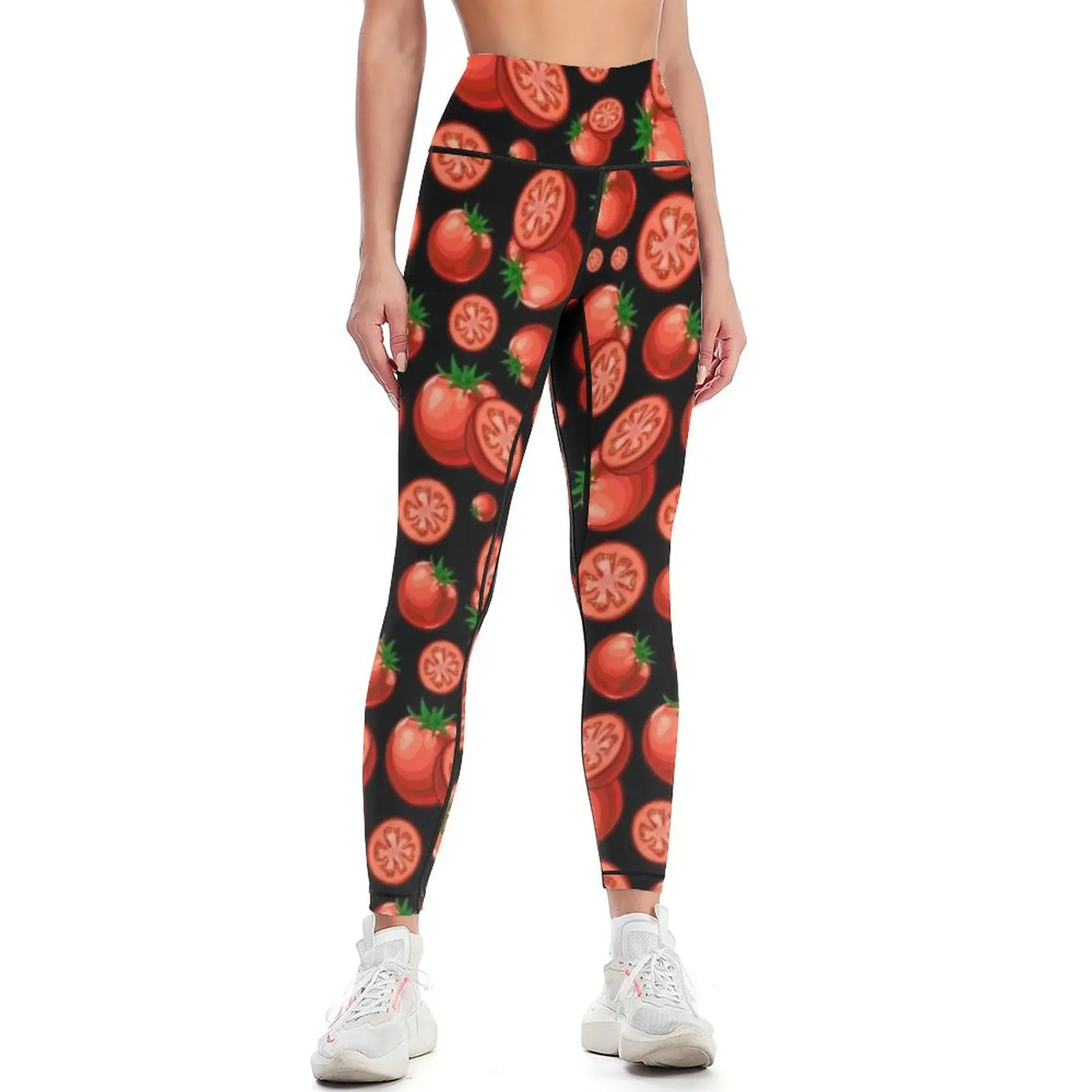 

Veggiephile - Tomatoes Leggings push up fitness gym womans sporty woman push up Womens Leggings