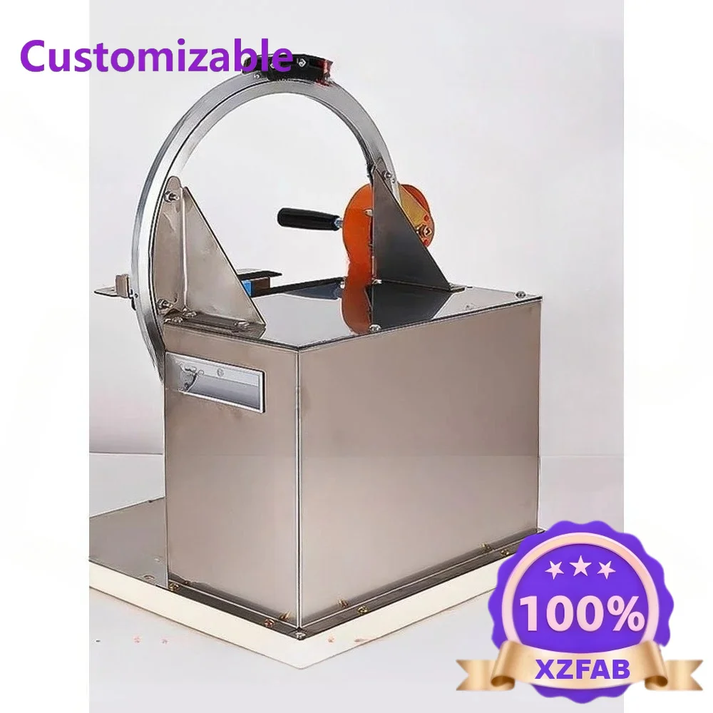 Factory Direct 2026 Carton packing cross sealing machine tape winding semi-automatic 360 ° round special-shaped e-commerce cloth