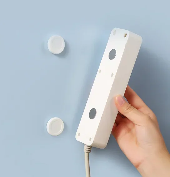 Aspirazione magnetica multifunzionale, foglio adesivo senza traccia con forte ventosa montata a parete, foglio di aspirazione magnetica senza perforazione