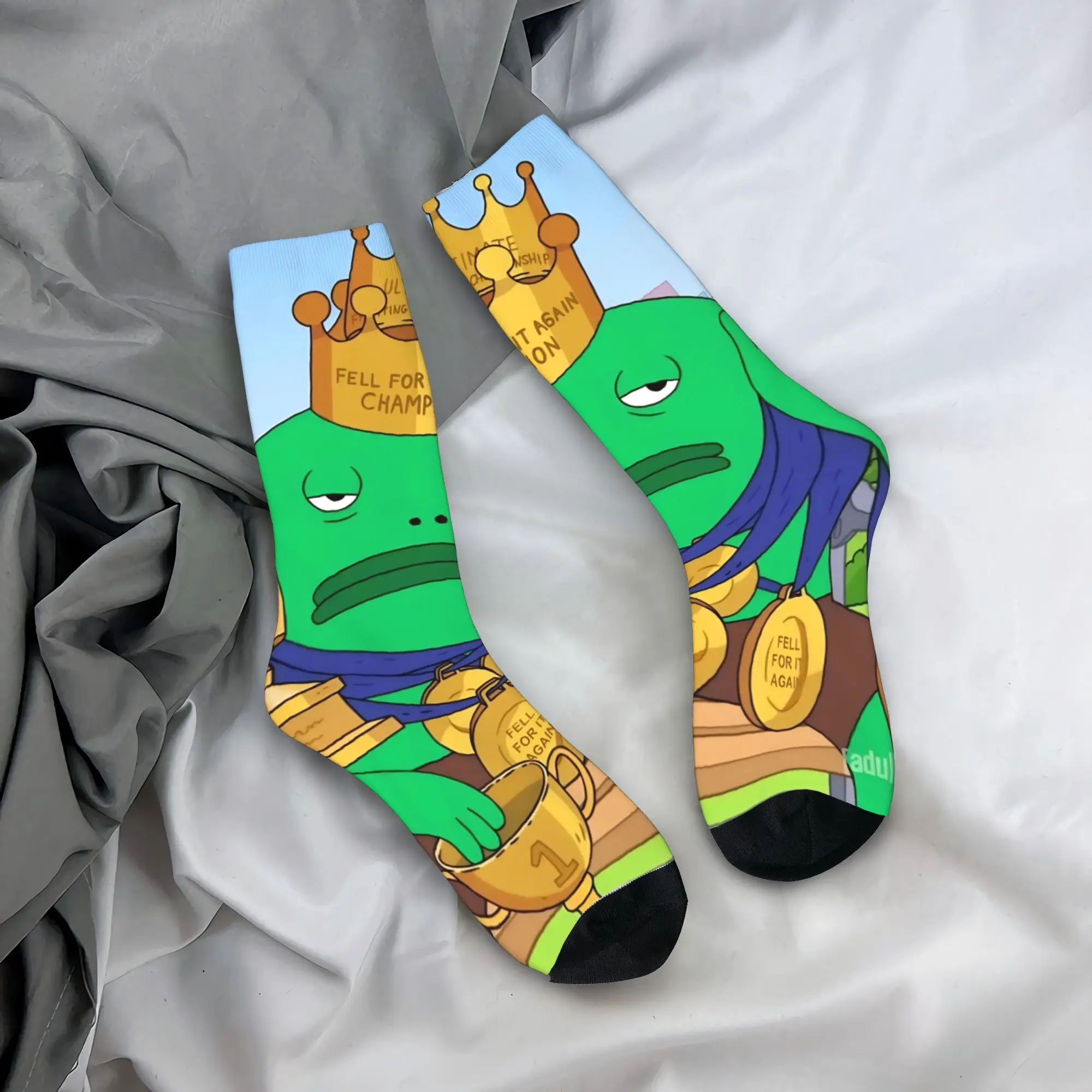 

Чулки с улыбающимся другом, мужские носки, мягкие дышащие модные носки, осенние спортивные носки на открытом воздухе с защитой от пота, графические носки, идея подарка