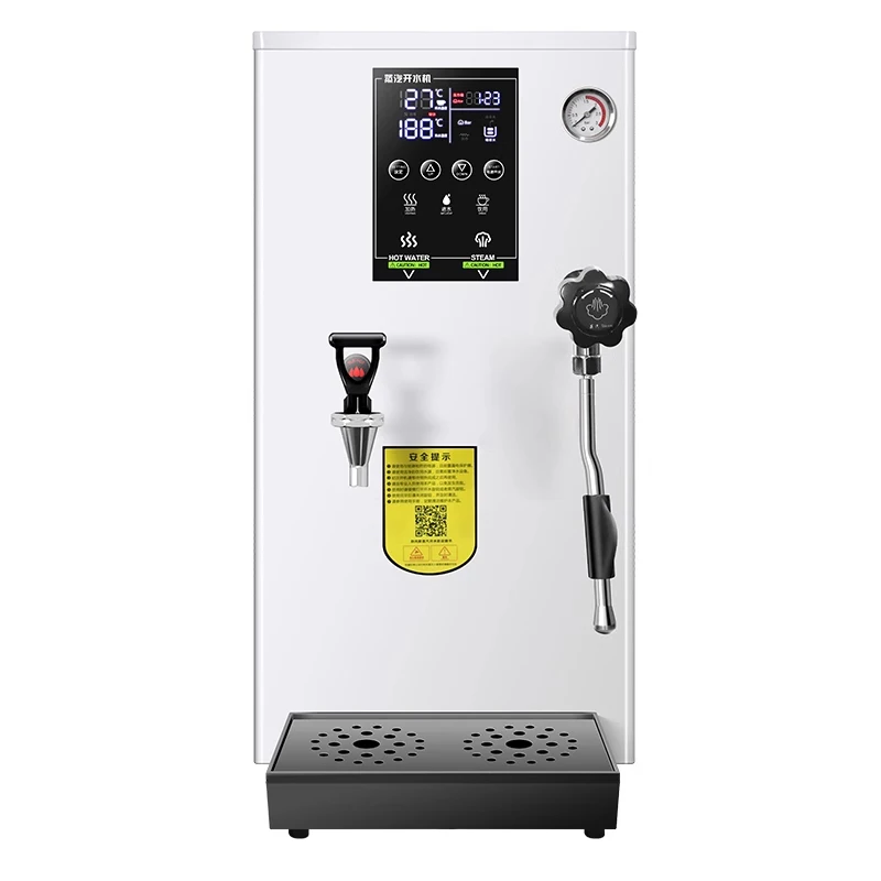 4700W Commercial Steam Milk Foam Machine Automatic Hot Water And Cold Water Machine Double Boiler Milk Foam Machine