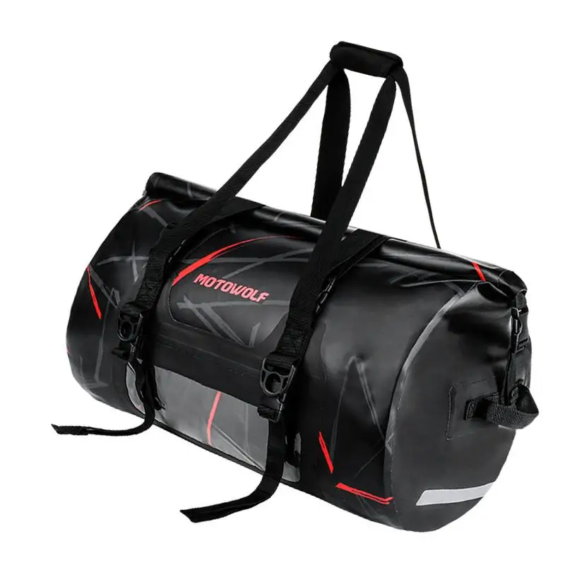 Motorcycle Luggage Motorcycle Duffel Bag Waterproof Bag Universal Weather Resistant Duffle Bag For Outdoor Motorcycle Trip