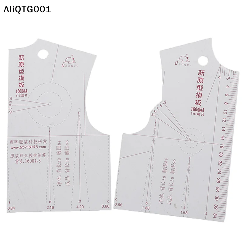 1:5 Women's Clothing Prototype Ruler Sewing Drawing Template Tool Essential Fashion Design Sewing Accessories