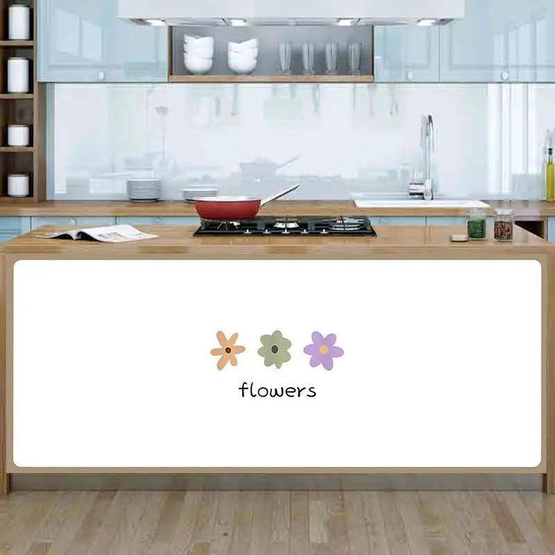VIKAMA No Drill Self-Adhesive Half Curtain Dustproof Light Blocking Cabinet Cover for Kitchen Cupboard Wardrobe, Decor