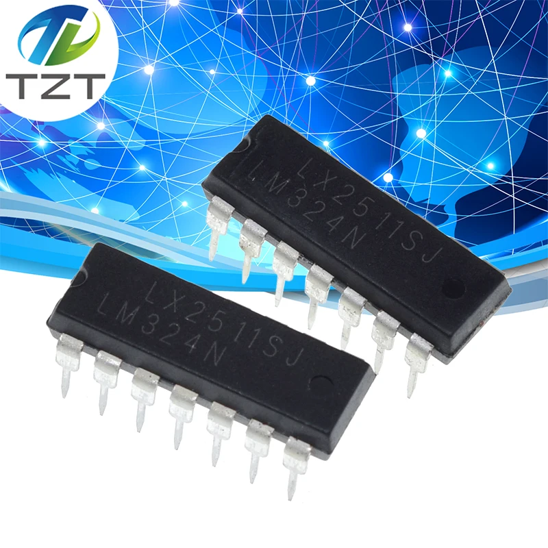 10PCS LM324N DIP14 LM324 DIP DIP-14 new and original IC