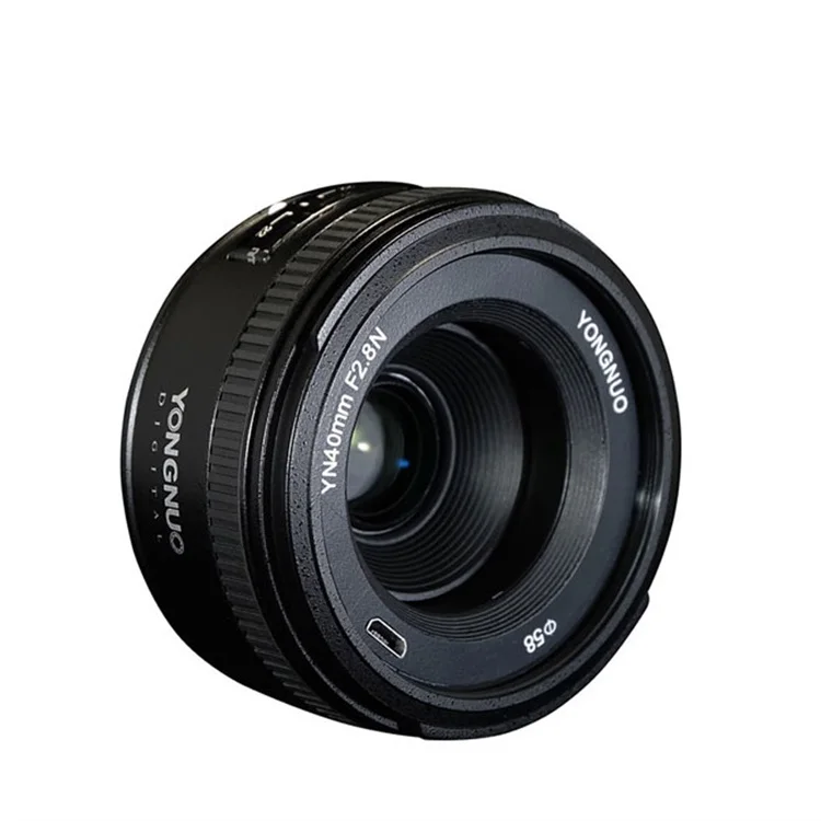 40Mm F2.8 Lens Licht-Gewicht Standaard Prime Af/Mf Auto Handmatige Focus Lente Yn 40Mm Voor Dslr Camera 'S