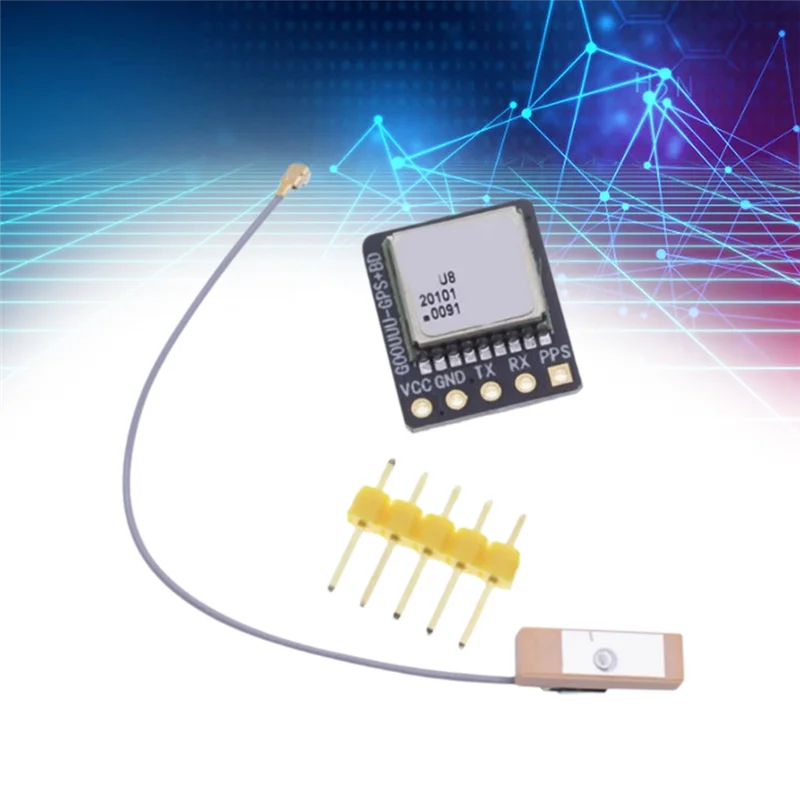 B47C نظام الملاحة لتحديد المواقع عبر الأقمار الصناعية U8 GPS + BDS وحدة الوضع المزدوج + هوائي التحكم في الطيران لاستبدال NEO-M8N NEO-6M