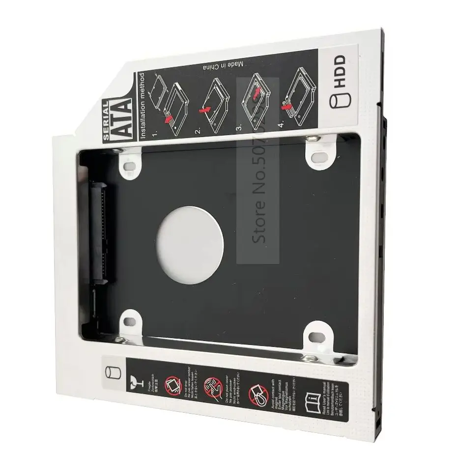 2nd HDD Hard Drive Optical bay Caddy Frame Bracket Tray for Toshiba Satellite L855 C855 C855D L850 L870 L870D L875 L875D L870