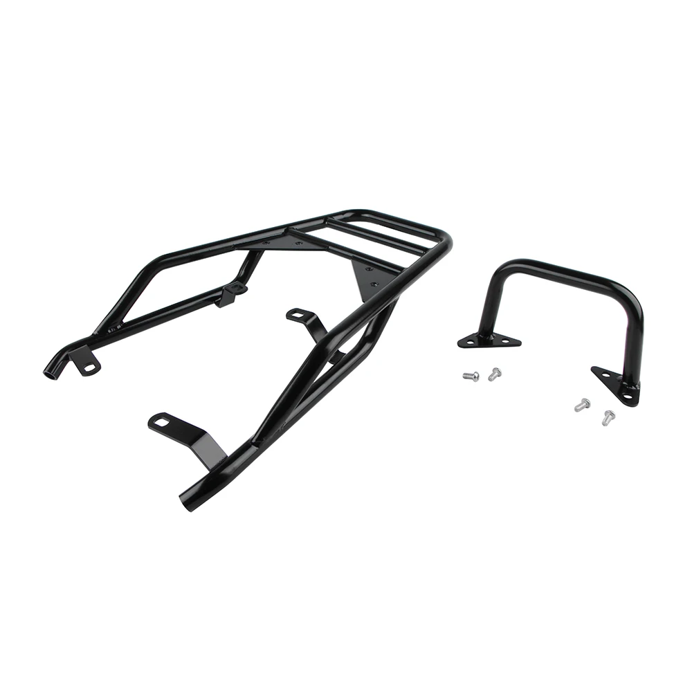 For RNINET Scrambler R NINE T R9T Pure Racer Passenger Back Seat Motorcycle Rear Seat Luggage Carrier Rack with Handle Grip