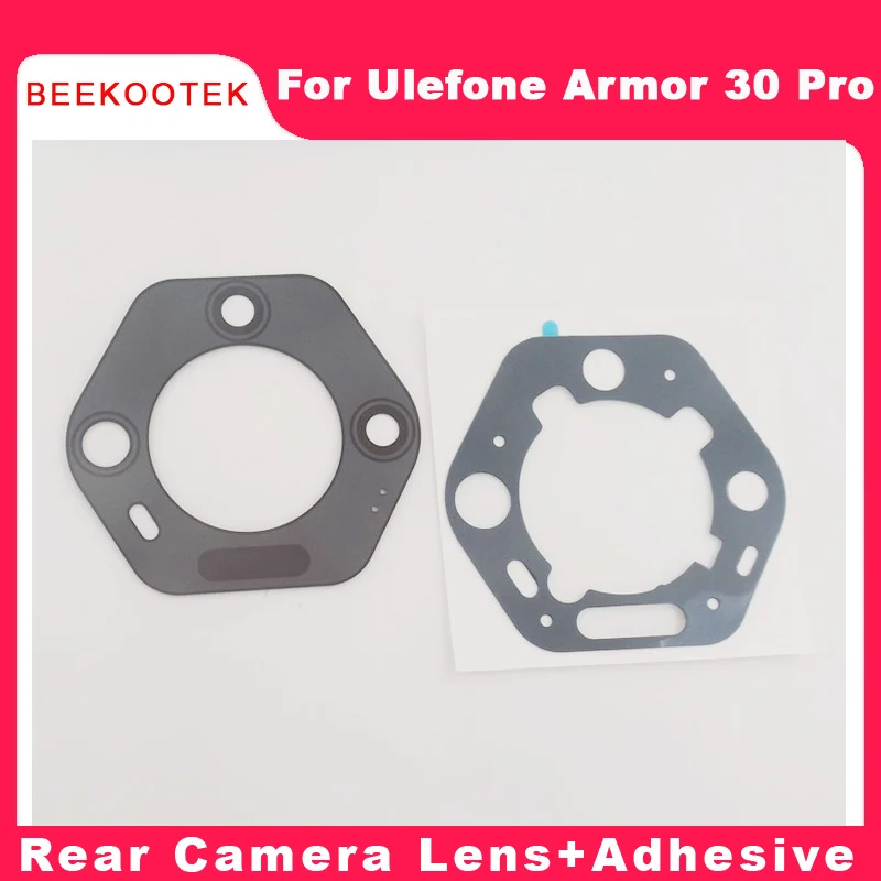 Original Ulefone Armor 30 Pro Rear Camera Cell Phone Back Camera Lens Glass Cover With Adhesive For Ulefone Armor 30 Pro Phone