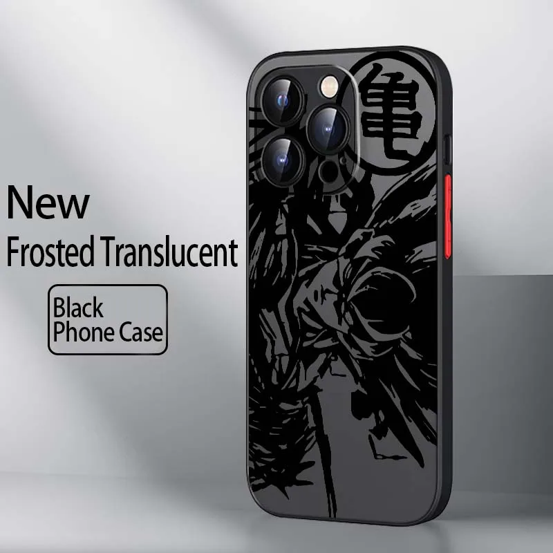 لعبة دراغون بول لاين كول آرت لهاتف أبل آيفون 17 اير 16 15 14 13 12 11 XS X Pro Max Plus حافظة هاتف شفافة بلوري #2