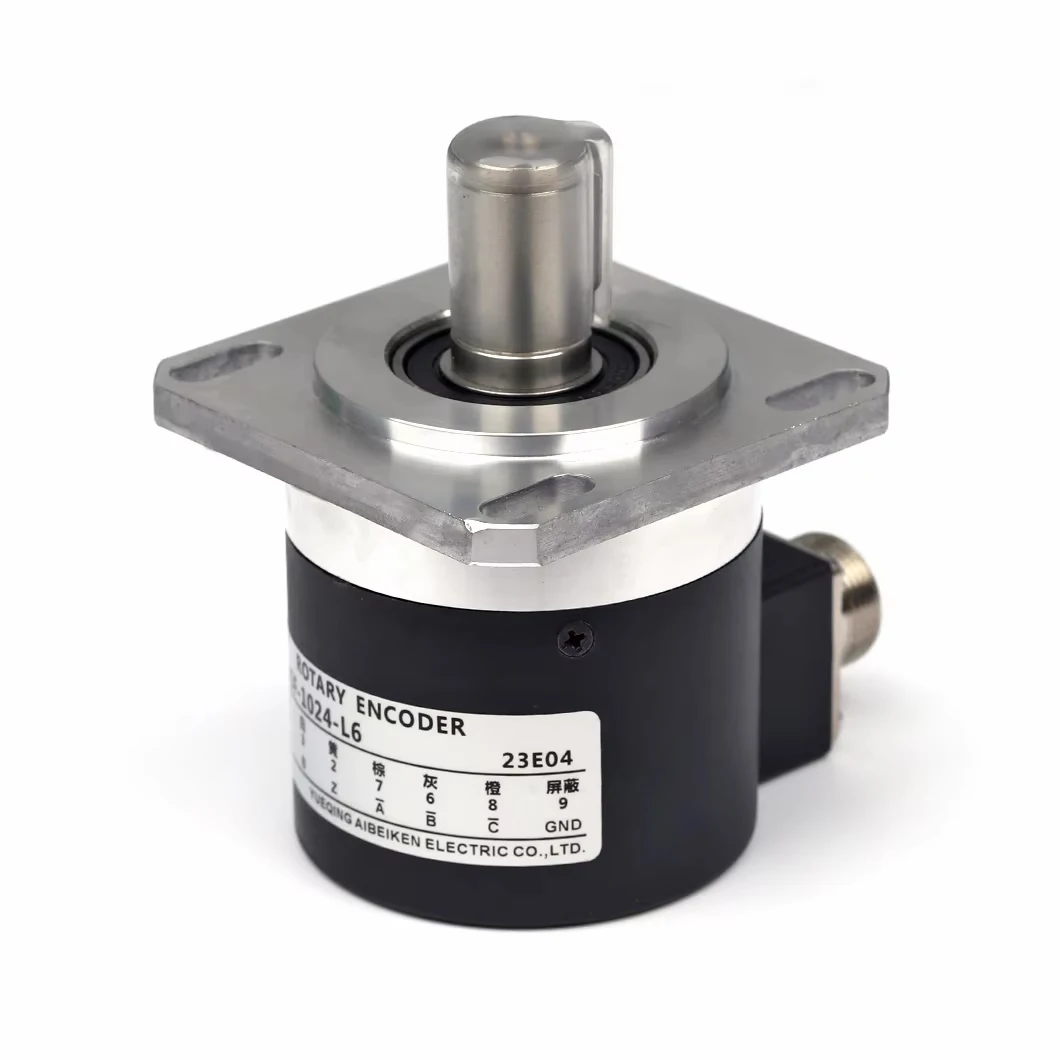 ABILKEEN GLS5815F 15MM CNC Lathe Threaded Spindle Rotary Encoder 100~5000PPR Custom Machine Tool Specific Photoelectric Encoder