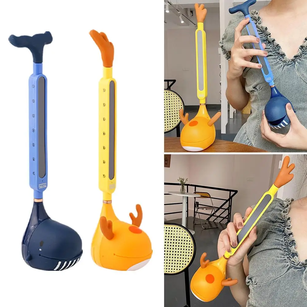 Otamatone Электронный музыкальный инструмент, портативный синтезатор, электрический головастик, веселая фотография, для мальчиков и девочек,