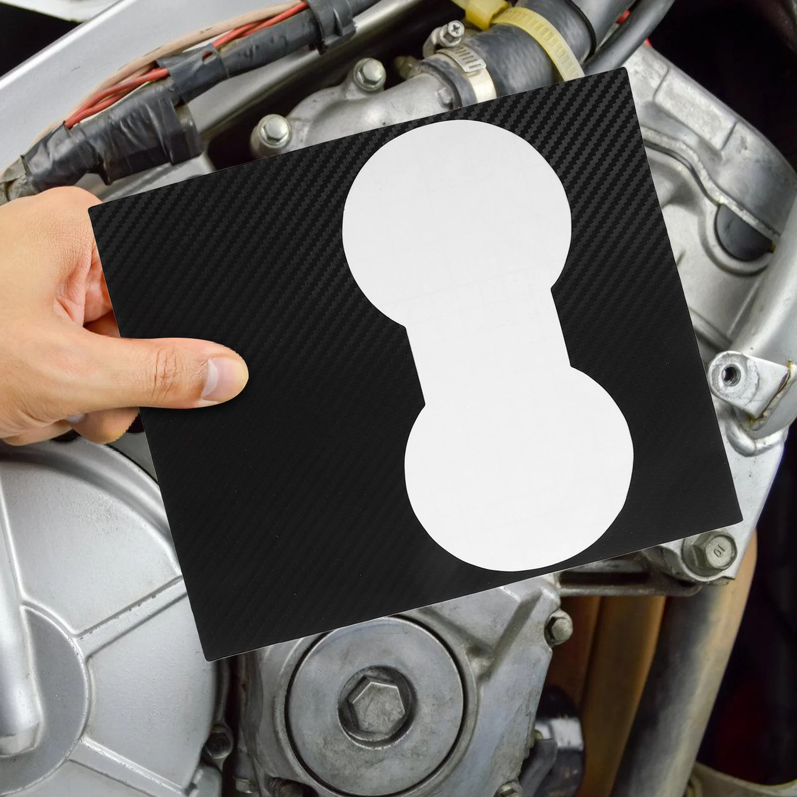 

1Set Diagonal Stripe Texture Center Console Protective Film Scratch Stain Resistant Car Center Console Cover Easy Install Car