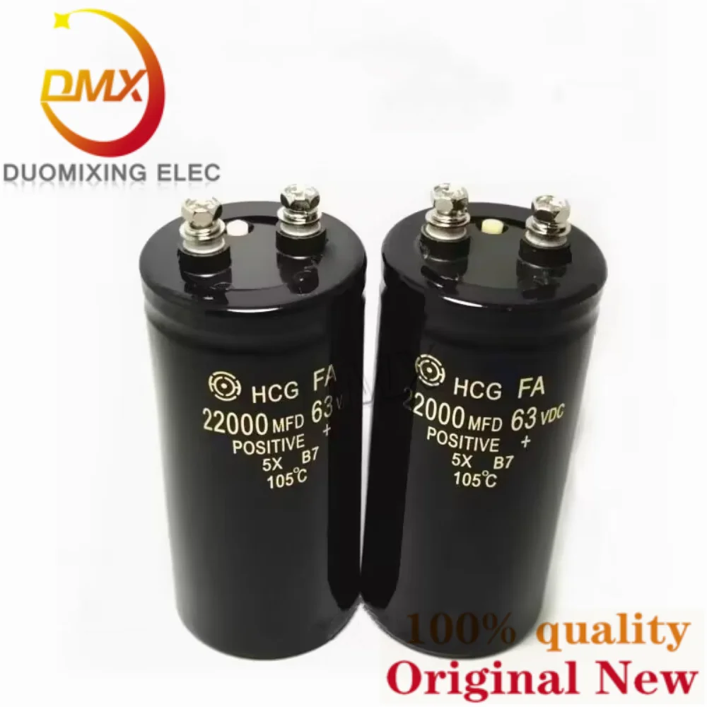 22000UF 80V 63V 22000MFD 100VDC 63VDC 105 °   50*80mm capacitor eletrolítico máquina de corte de fio amplificador de potência filtro de áudio