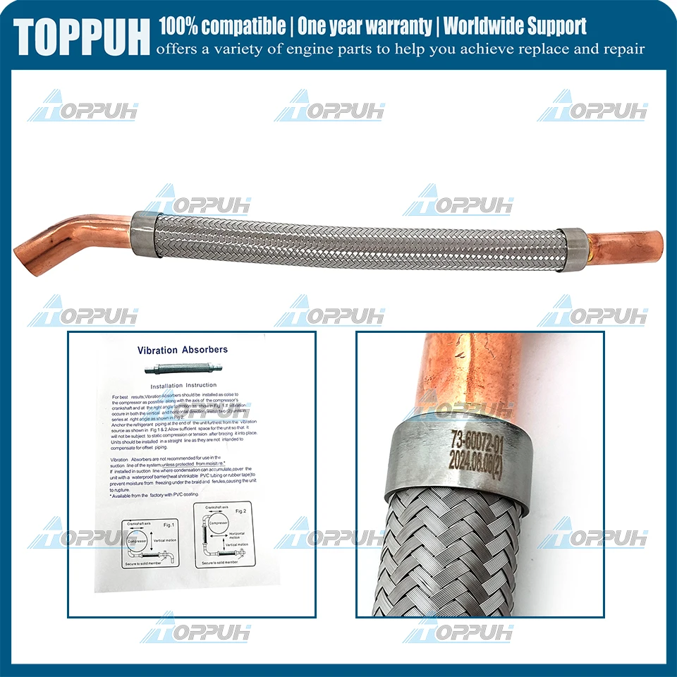 

1PC New 73-60072-01 Vibrasorber Suction For Carrier Supra 850U 736007201