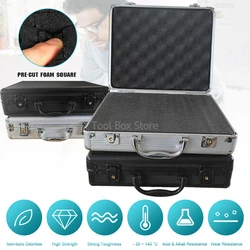 Tool Box Aluminum Tool Case Portable Safety Equipment Instrument Case Storage Box Suitcase Hardware Display Toolbox Organizer