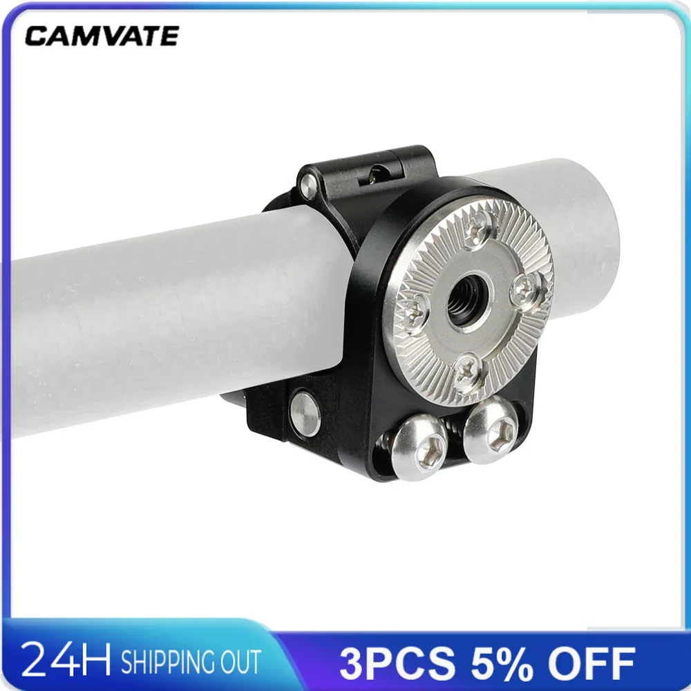 CAMVATE 25 мм одностержневой зажим со стандартным соединительным креплением ARRI Rosette и внутренней резьбой M6 для DJI Ronin-M, freefly MOVI
