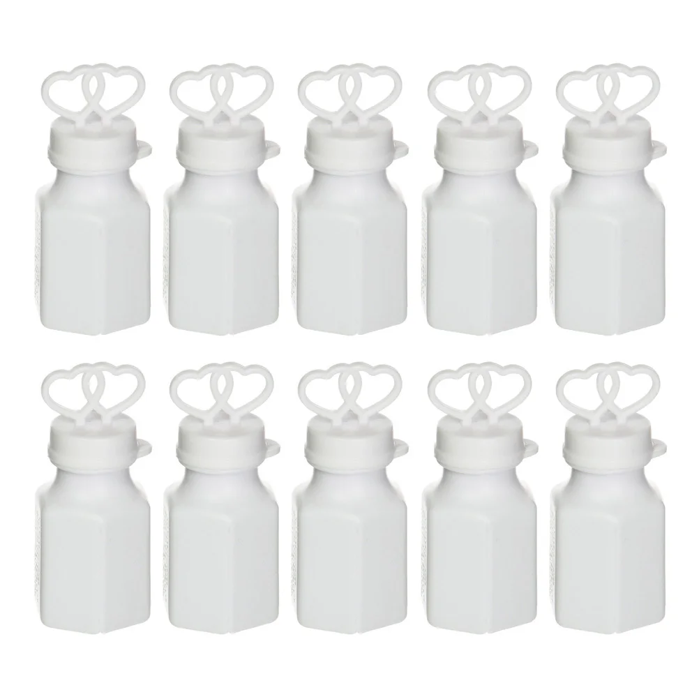 24 stks Dubbele Hart Wand Voor Bruiloft Premium Plastic Bubble Sticks Decor Kids Party Gunsten Vintage Tea Party Viering Gift